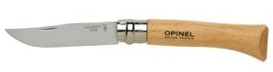 Opinel İnox 10 Kayın Saplı No Çakı (123100)