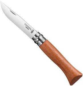 Opinel İnox Bubinga Saplı 6 No Çakı (Kutulu) (226066)