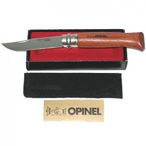 Opinel İnox  Bubinga Saplı 8 No Çakı (Kutulu) (226086)