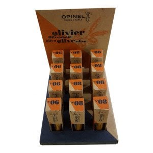 Opinel İnox Meşe Saplı 8 No Çakı Seti 12Li (002027)