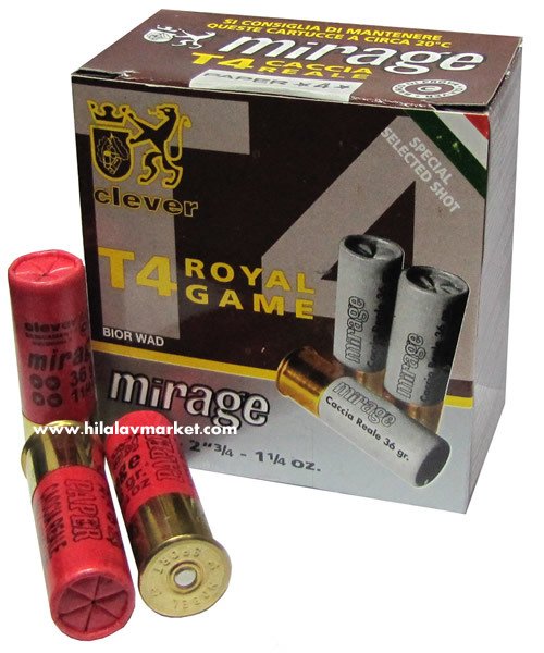 Mirage T4 12-36gr.T4 Av Fişeği (Kağıt)