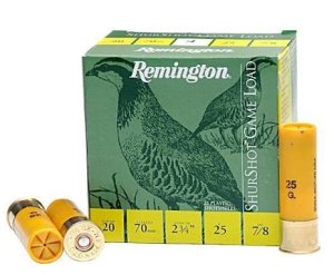 Remington 20/28 gr.Av Fişeği