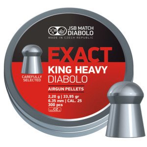 JSB 6.35 Exact King Heavy 33.95 gr Saçma Pk300