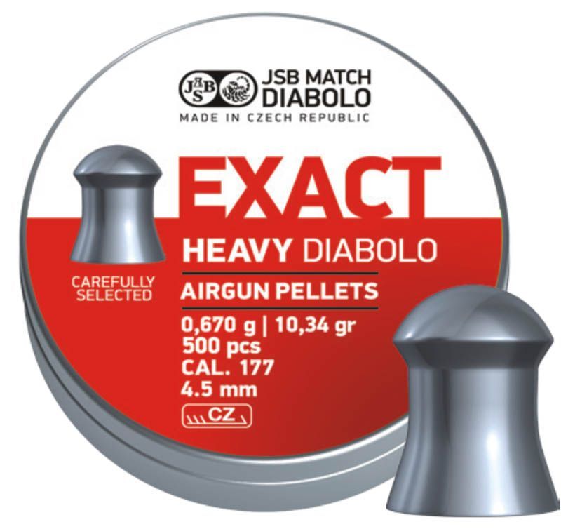 JSB 4.52 Exact Heavy 10.34 gr Saçma Pk500
