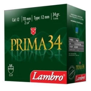 Lambro 12/34 Gr Prima Av Fişeği