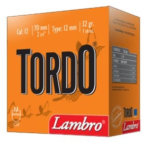 Lambro 12/32 gr Tordo Av Fişeği