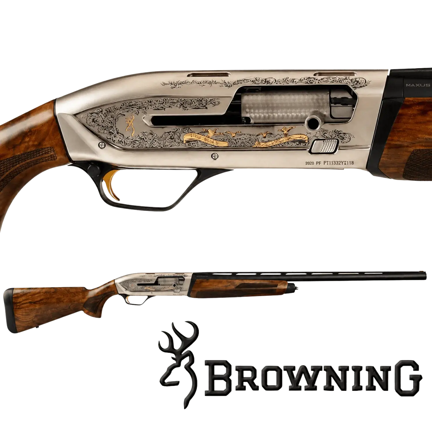 Browning Maxus 2 Limidet Edition Gold Gr.4 Yarı Oto.Av Tüfeği