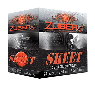 Zuber 12/24 gr Skeet Av & Atış Fişeği