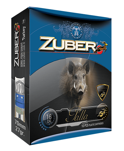 Zuber 16/27 gr.Palla Tek Kurşun