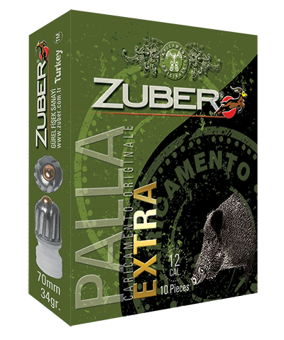 Zuber 12/34 gr.Extra Palla Tek Kurşun