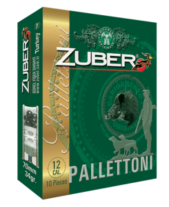 Zuber 12/34 gr.Pallattoni (Dokuzlu)Av Fişeği