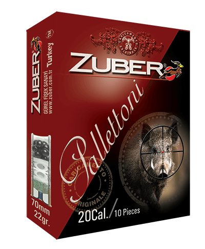 Zuber 20/22 gr.Pallattoni Av Fişeği