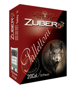 Zuber 20/22 gr.Pallattoni Av Fişeği