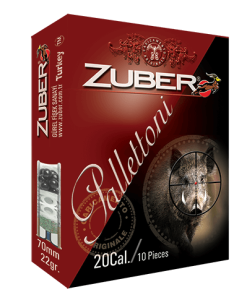 Zuber 20/22 gr.Pallattoni Av Fişeği