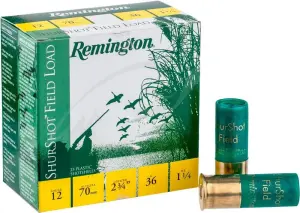 Remington ShurShot Field Load 12/36 Gr.Av Fişeği