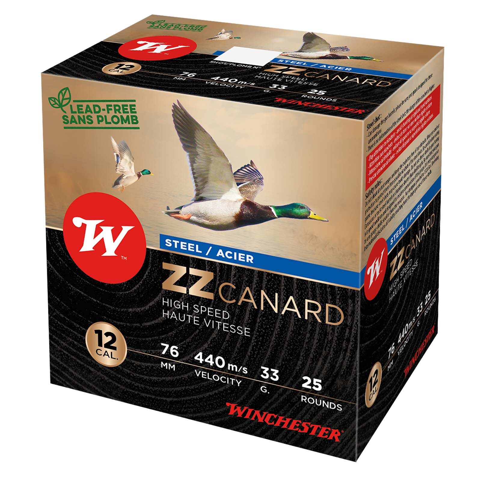 Winchester ZZ Canard 12/33 Gr. (Max:1050 Bar)Av Fişeği
