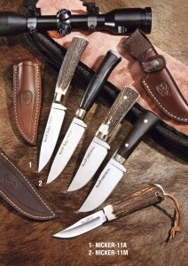 Muela NICKER-11M Nicker Serisi Siyah Micarta Saplı Bıçak