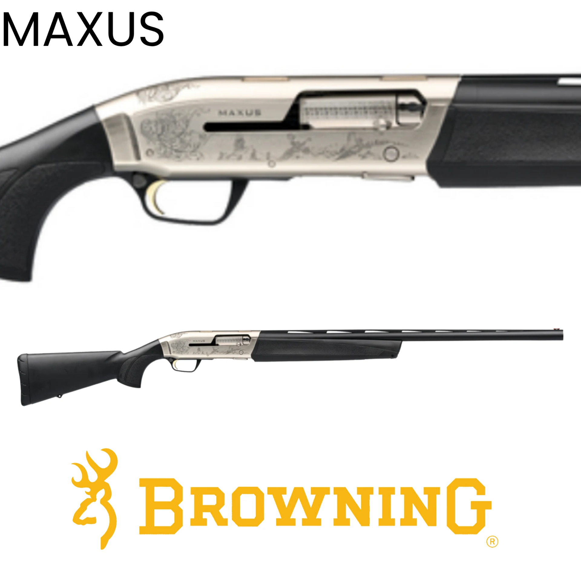 Browning Maxus Ult. Duck Compo Yarı Otomatik Av Tüfeği
