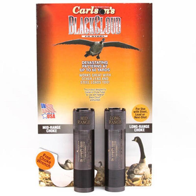 Carlsons Black Cloud Browning&Winchester İncektör Plus Long & Mid Range Choke Tubes, 12 Ga