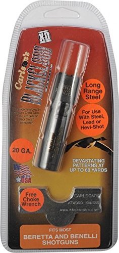 Carlson's 12 Ga Beretta/Benelli Mobil Black Cloud Choke Tube Mid Range Titanium Extended