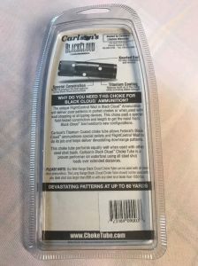 Carlson's 12 Ga Beretta/Benelli Mobil Black Cloud Choke Tube Mid Range Titanium Extended
