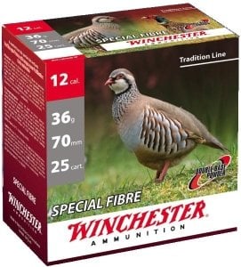 Winchester Special Fibre 12/36 gr.Av Fişeği