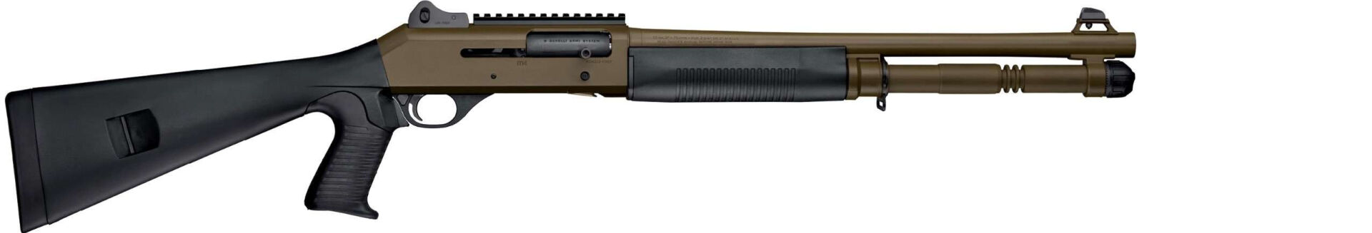 Benelli M4  Cerakete Bronz Pistol Grip Yarı Otomatik Av Tüfeği