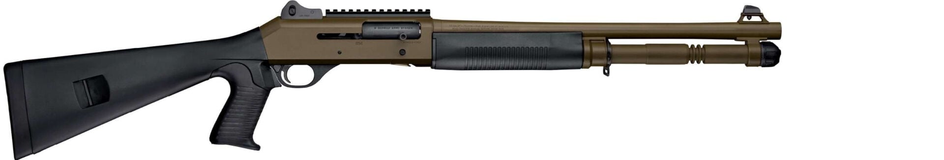 Benelli M4  Cerakete Bronz Pistol Grip Yarı Otomatik Av Tüfeği