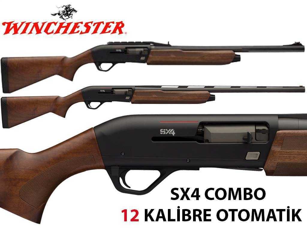 Winchester SX4 Field B.Game Combo Yarı Otomatik Av Tüfeği 71+61 Slug
