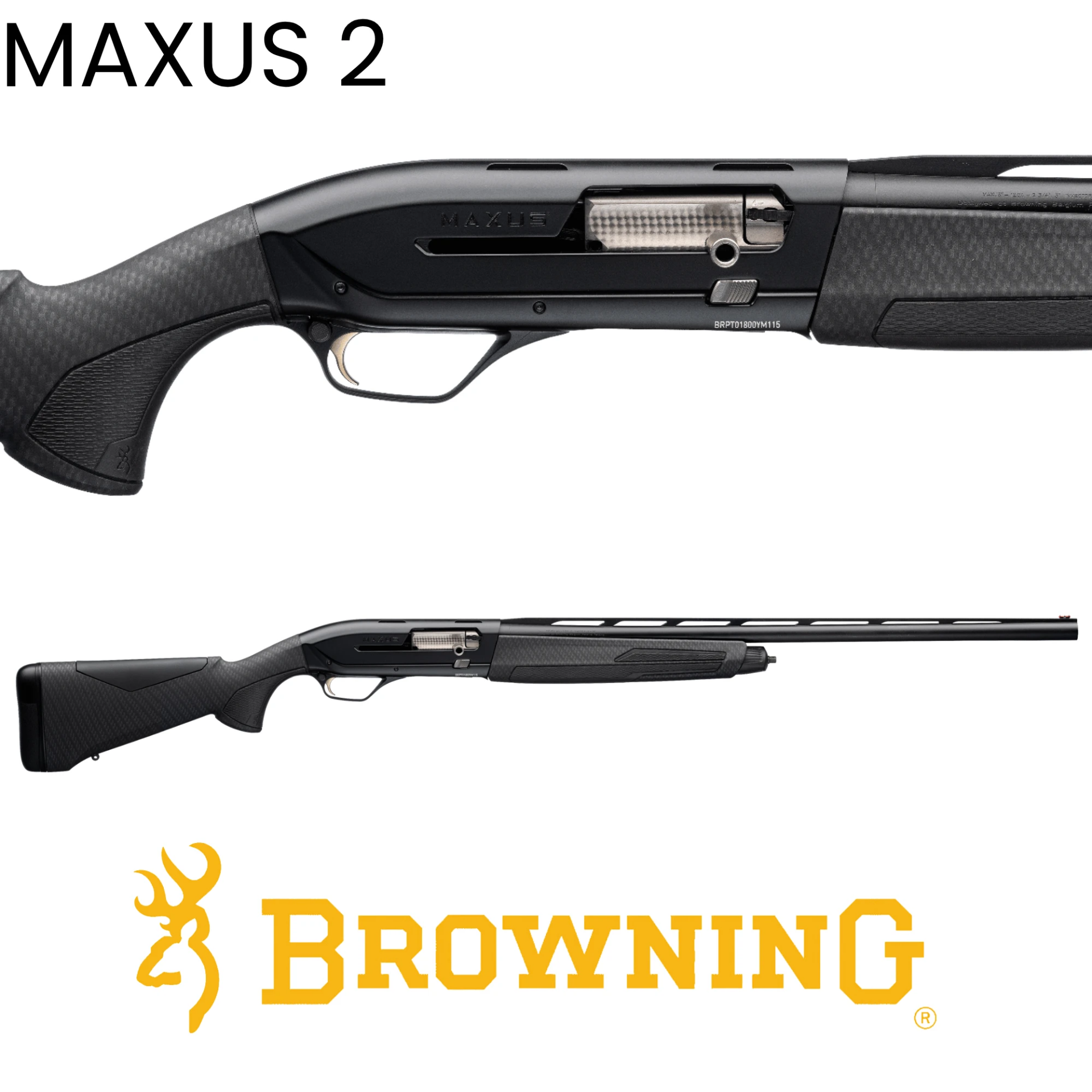 Browning Maxus 2 Compo Black CF Yarı Otomatik Av Tüfeği