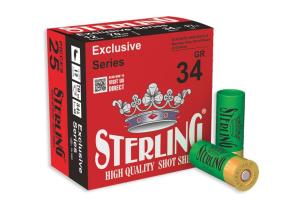 Sterling Exclusive 12/34 gr.Av Fişeği