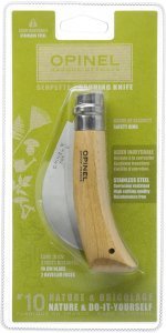 Opinel İnox Kayın Saplı 10 No Bağ Çakıs Ambalaj