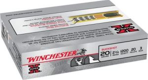 Winchester Super X 20 Cal.(Şevrotin) Av Fişeği