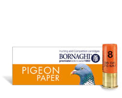 Bornaghi 12/36 Gr.Pigeon Paper (Kağıt Kovan) Av Fişeği
