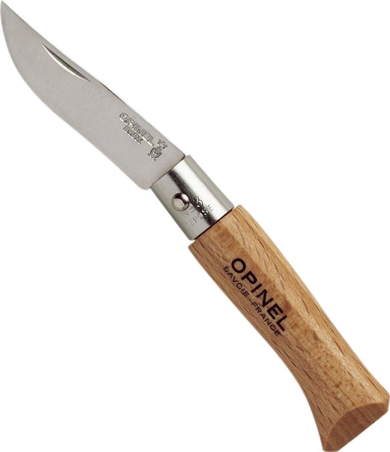 Opinel İnox Kayın Saplı 3 No Çakı (001071)