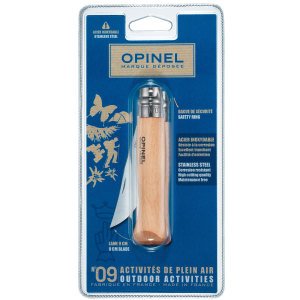 Opinel İnox Kayın Saplı P 9 No Çakı Ambalaj (001254)