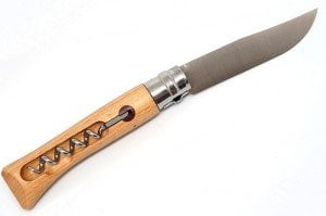 Opinel İnox 10 No Tirbison+Çakı