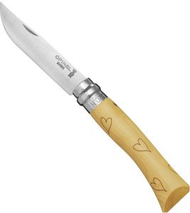 Opinel İnox 7 No İşlemeli Çakı