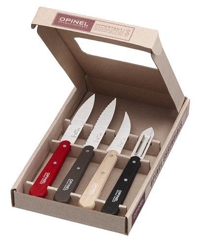 Opinel 4 Lü Renkli Bıçak Seti (001626)