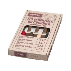 Opinel 4 Lü Renkli Bıçak Seti (001626)