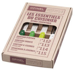 Opinel 4 Lü Renkli Bıçak Seti (001709)