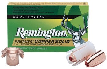 Remington Premier Coppersolid (Sabot)Tek Kurşun