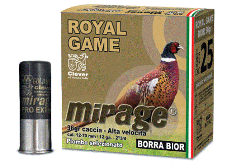 Mirage 12/36 gr.Borra Wad Av Fişeği